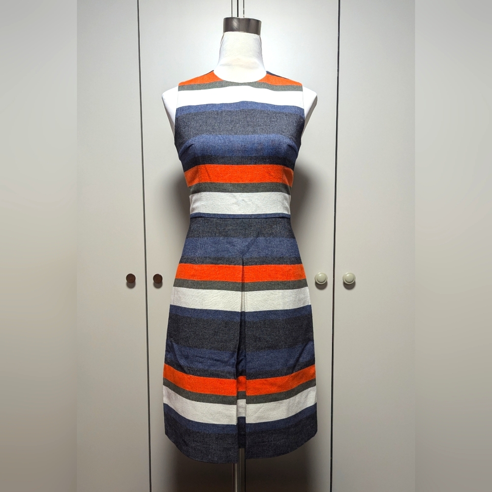 Akris Punto striped sleeveless dress- size 4
